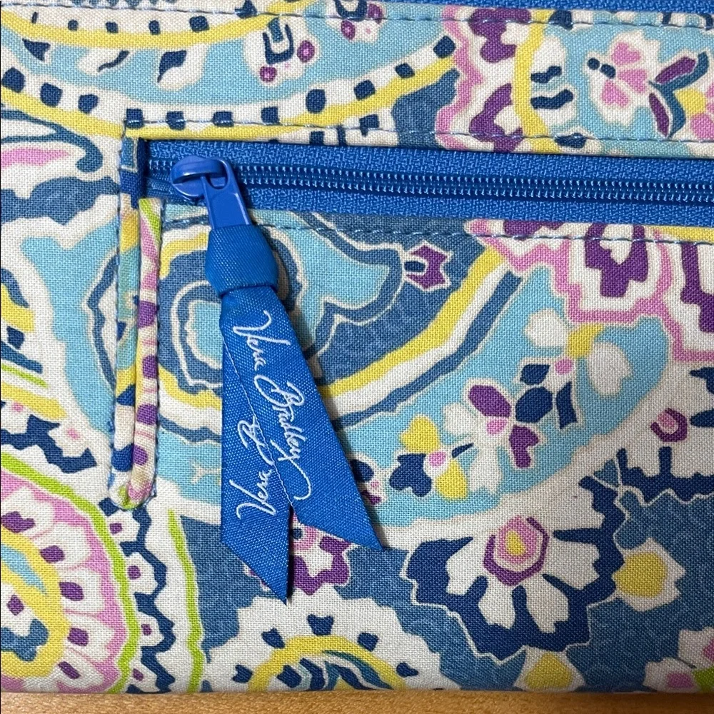 Vera Bradley Travel Organizer Wallet in Capri Blue - Picture 6 of 11